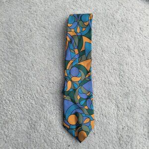 Vintage JSACO tie 100% Silk VGUC